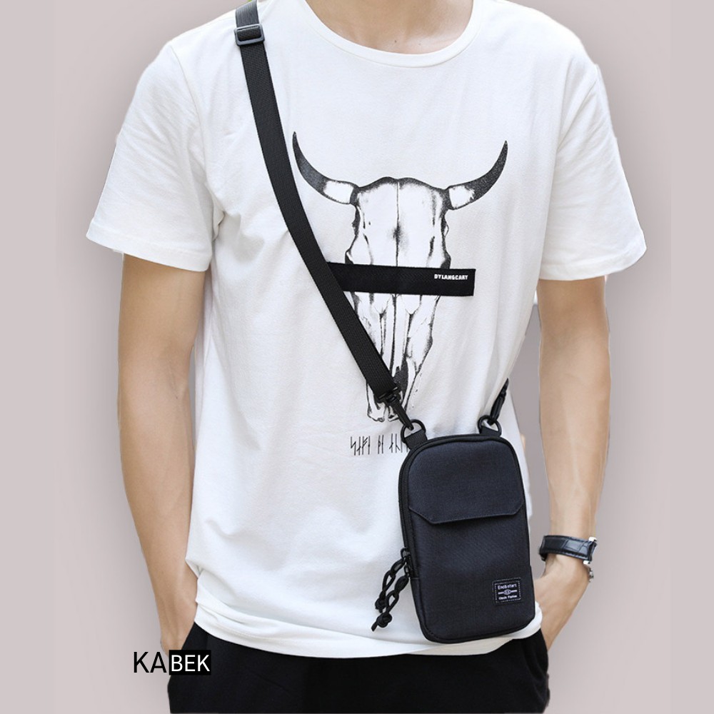[HOT 2020] Túi Đeo Mini Thời Trang Nam- Túi Đeo Chéo Đơn Giản Nhỏ Gọn Chống Nước KABE12 Kabekstore | BigBuy360 - bigbuy360.vn
