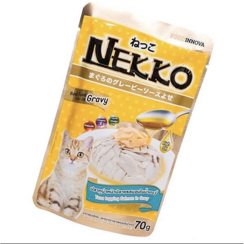 Pate mèo Nekko nhập Thái Lan  gói 70 gram ❤ FREESHIP ❤