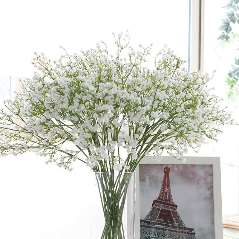 Hoa Chấm Bi Nhiều Màu Af50 - Baby 's Breath Gypsophila Nhân Tạo Trang Trí Nhà Cửa / Văn Phòng / Tiệc Cưới