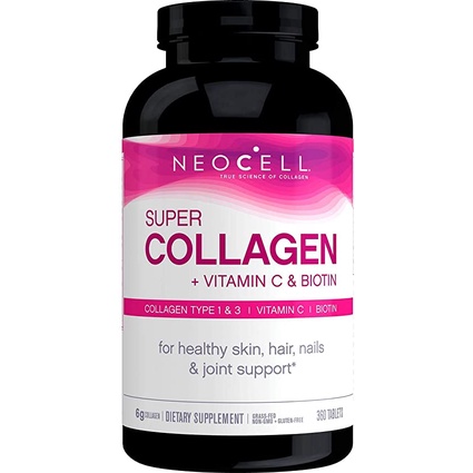 Collagen NEOCELL SUPER COLLAGEN +C 123, viên uống đẹp da