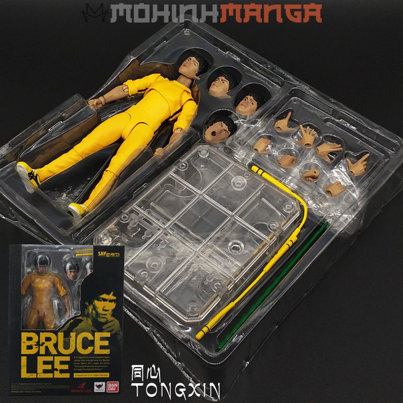 [CÓ QUÀ] Mô hình Lý Tiểu Long (Bruce Lee) SHF figure có khớp siêu sao võ thuật kèm phụ kiện rẻ đẹp Lý Chấn Phiên