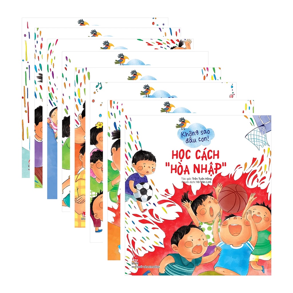 Sách thiếu nhi - Không sao đâu con phần 2 - Combo 12 cuốn dành cho bé từ 3 tuổi