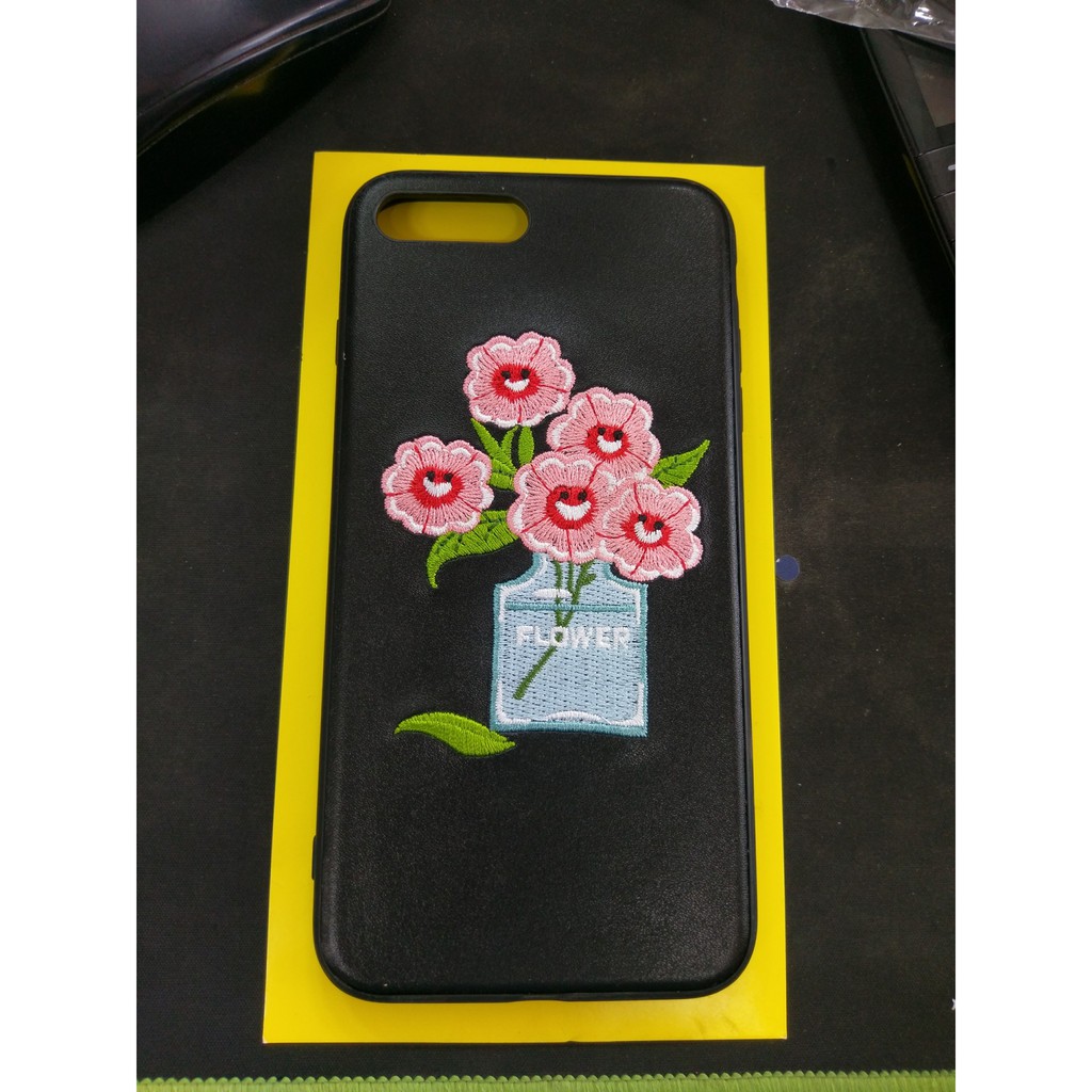 ốp Thêu hoa thủ công iphone7 8 plus