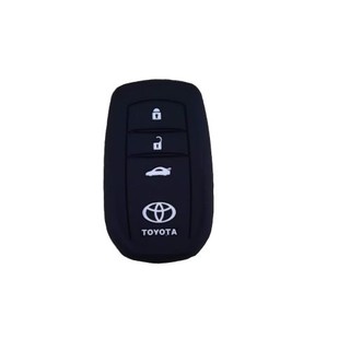 BỌC CHÌA KHÓA XE Ô TÔ BẰNG SILICON 3 NÚT BẤM DÀNH CHO XE TOYOTA COROLLA, CAMRY…CAO CẤP