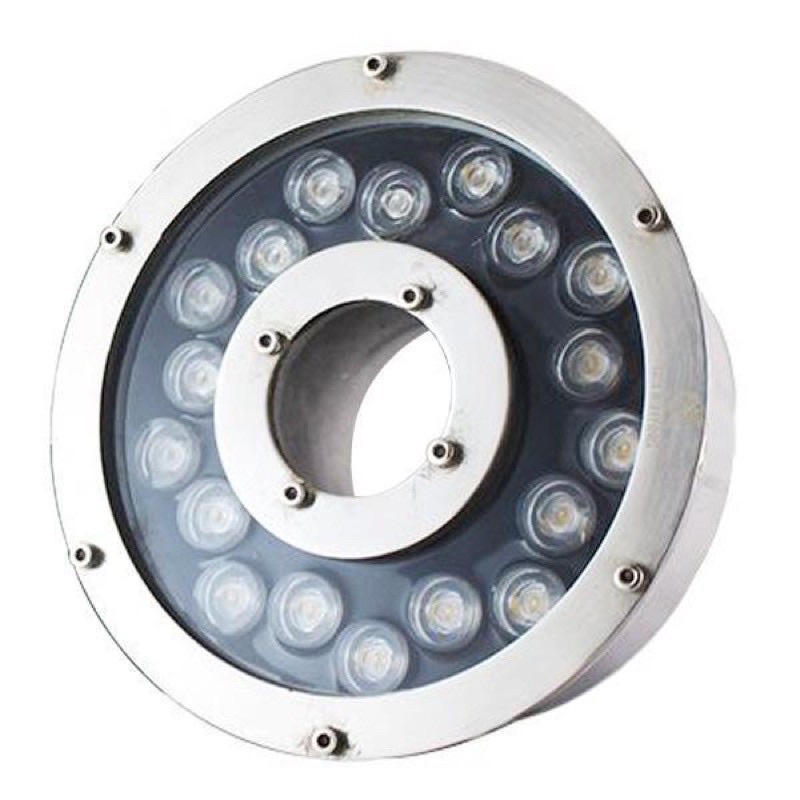ĐÈN LED ÂM NƯỚC 18W DẠNG BÁNH XE