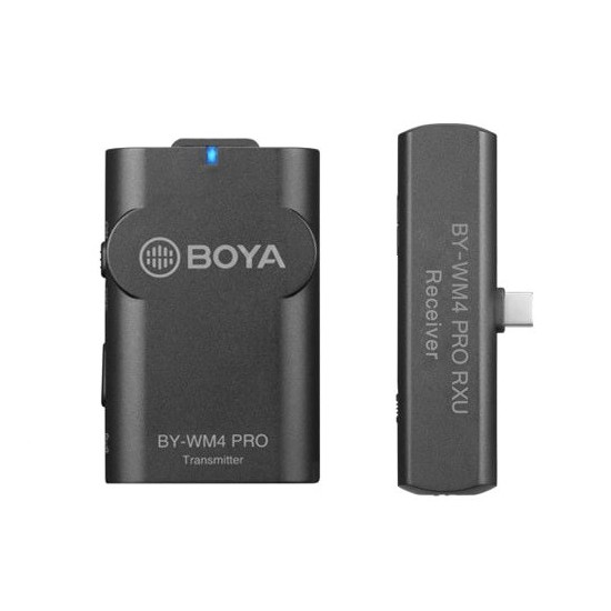 Micro thu âm không dây Boya BYWM4 Pro K5 Hàng Chính Hãng