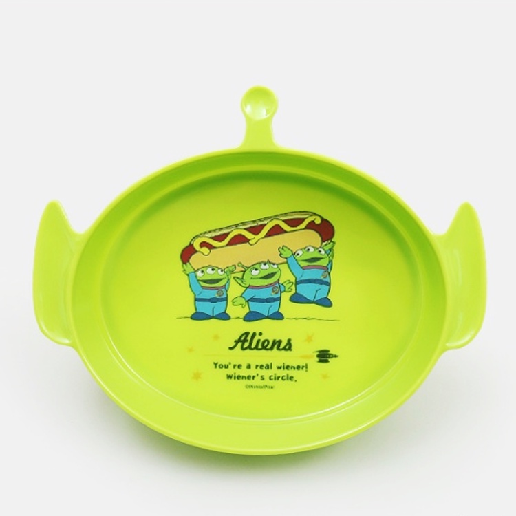 Disney Pixar Toy Story Melamine Plate Alien/ Hot Dog