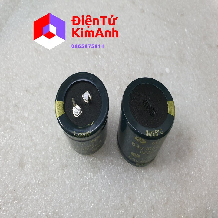 2 Tụ nguồn 10000uf-63v Dae woo