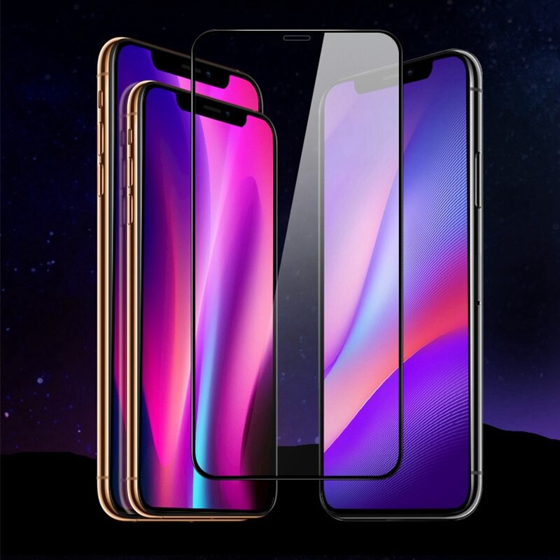 (Mua 1 Tặng 1) Kính Cường Lực Toàn Màn Hình Cho Samsung Galaxy A10 A20 A30 A40 A50 A60 A70 A80