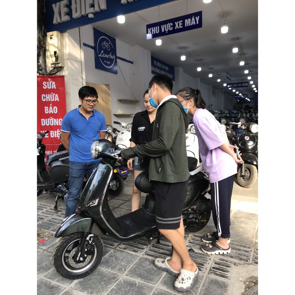 XE GA VESPA 50CC ROMA SX - XE ĐIỆN LAN ANH