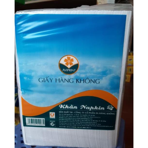 Khăn Giấy Ăn Hàng Không Napkin 1kg (COMBO 3 Túi)