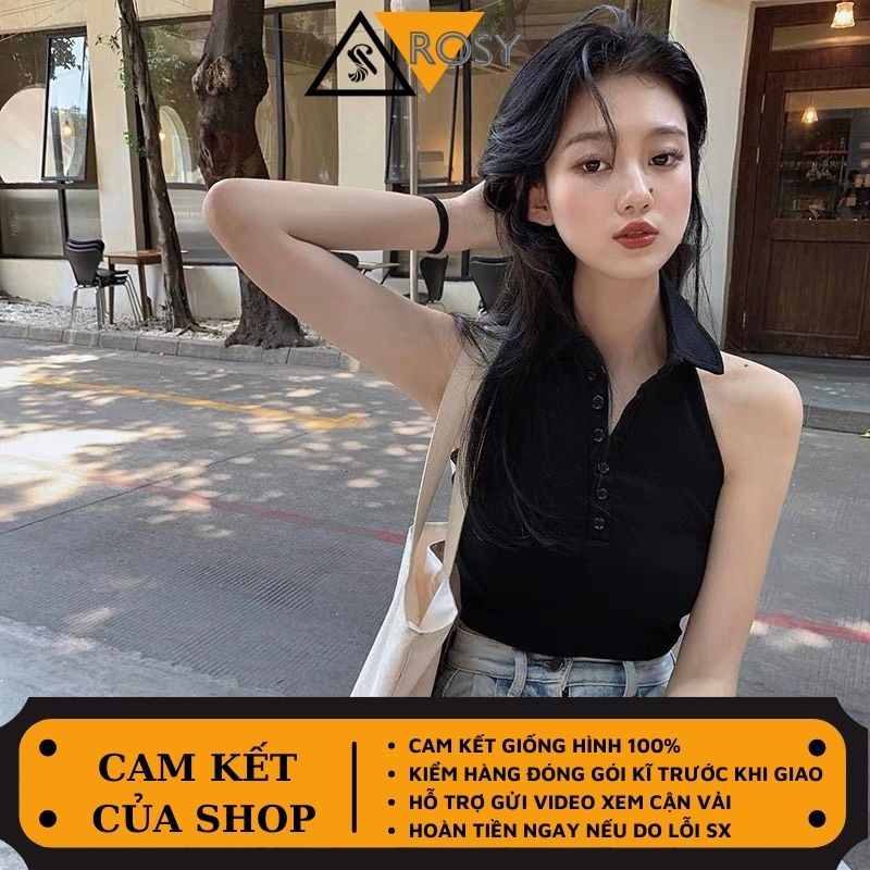 Áo thun 3 lỗ chất co giãn thoáng mát năng động cho nữ