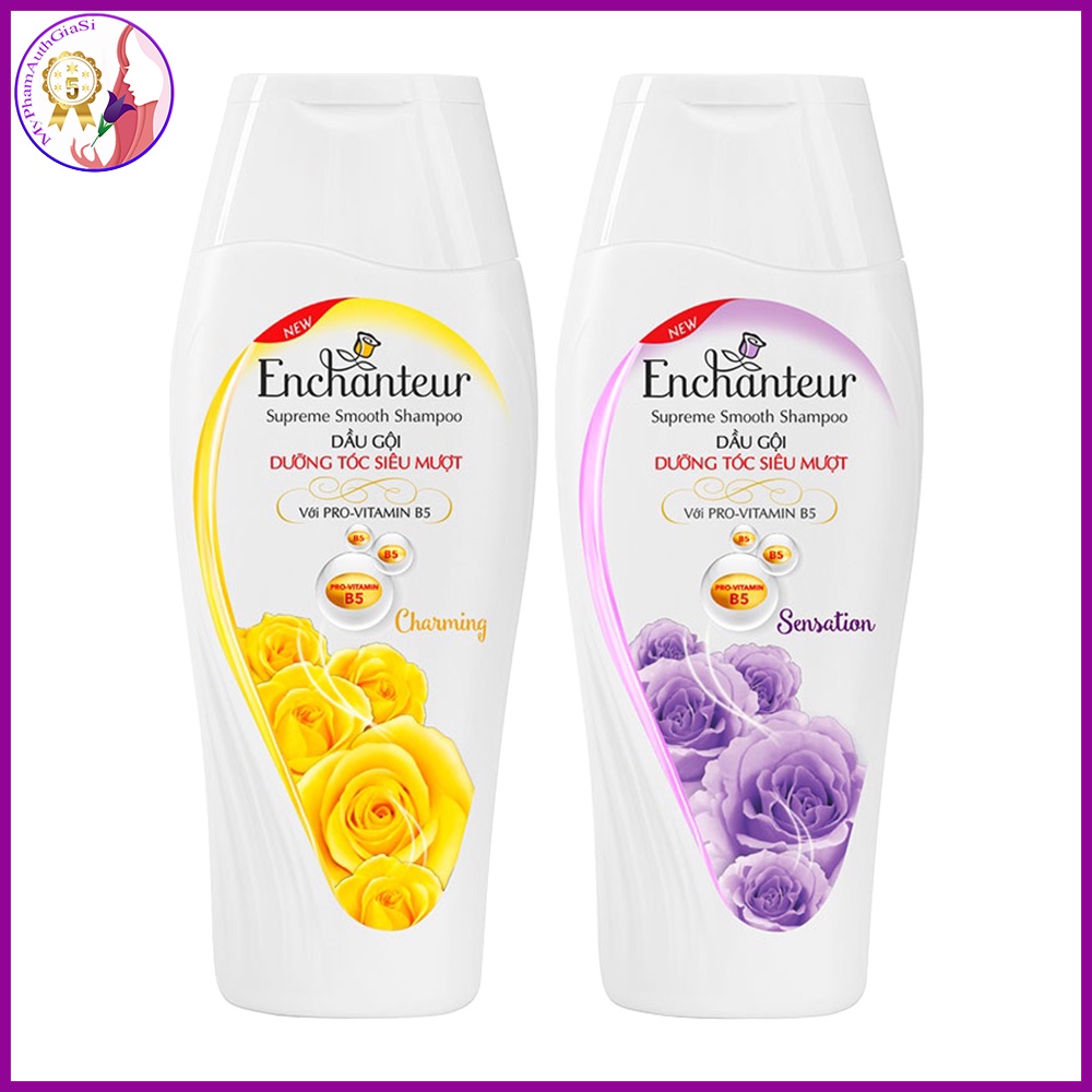Sữa tắm hương nước hoa dưỡng da thơm mịn Enchanteur 650gr + quà tặng