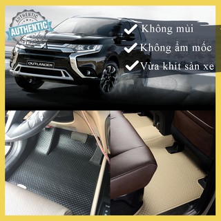 Thảm lót sàn ô tô cao cấp Kata cho Mitsubishi Outlander 7 chỗ