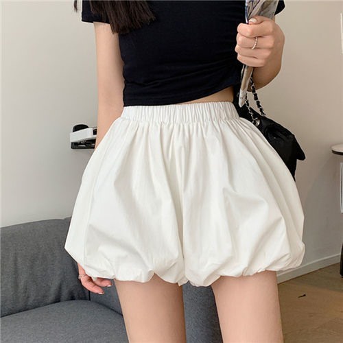 Quần đùi nữ bí, quần nữ ngắn chất voan đẹp mềm mịn size S M L SKUQ-38A 1990clother