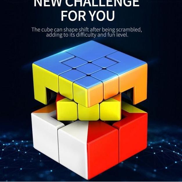 Bộ 2 Miếng Dán Rubik Moyu Meilong Phiên Bản Đặc Biệt V2