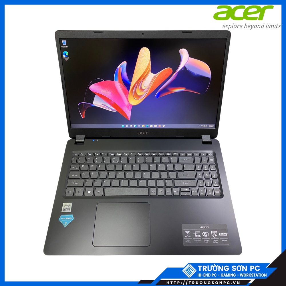 Laptop ACER Aspire 3 A315-56-58EG (NX.HS5SV.00J) | i5-1035G1/ 4GB RAM/ 256GB SSD/ 15.6&quot; FHD IPS/ Win 11/ Black