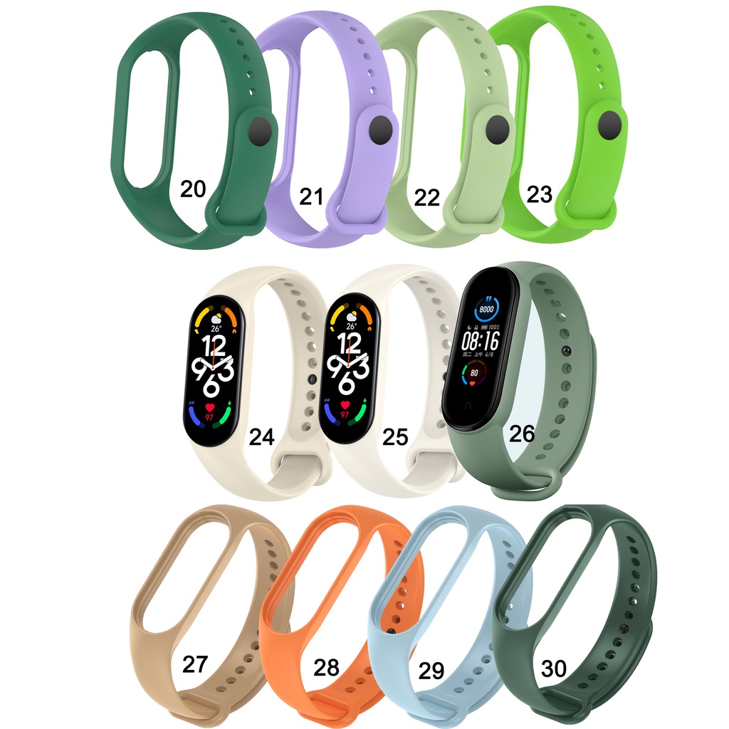 Dây đeo silicon cho đồng hồ thông minh Xiaomi Mi Band 4
