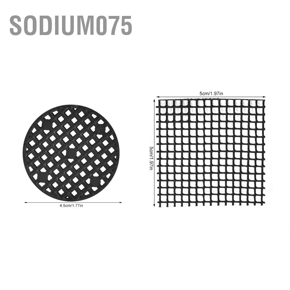Hàng Hot 10PCS Làm vườn Chậu hoa Lỗ lưới Tấm lót thực vật Chậu cây cảnh Lưới phía dưới Hàng giao ngaySodium075