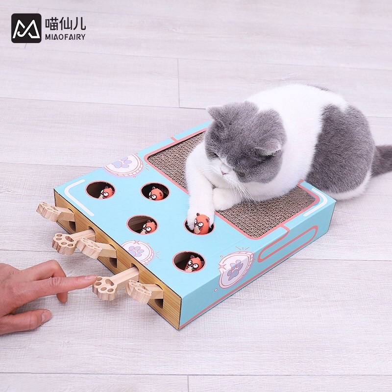 ĐỒ CHƠI CHO CÁC BÉ MÈO 2in1 BÀN CÀO CHO MÈO