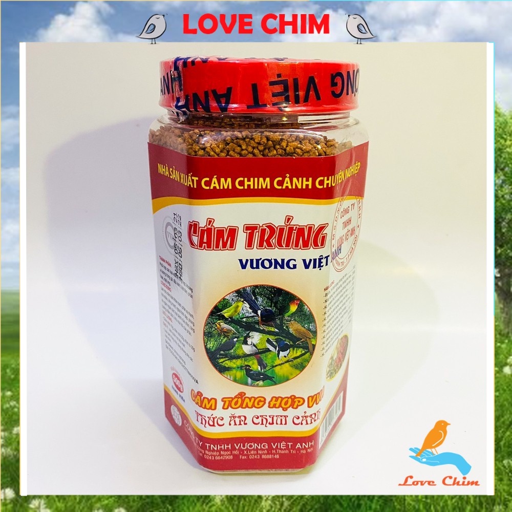 Cám chim tổng hợp Vương Việt Anh cao cấp 500g - Cám tổng hợp Vương Việt Anh giá rẻ đóng hộp