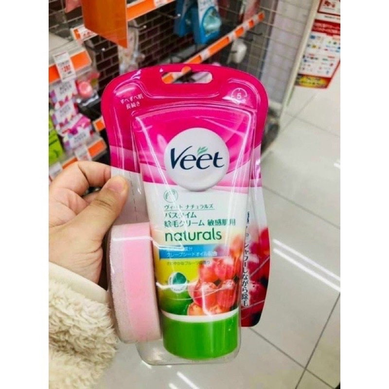 Kem tẩy lông Veet dành cho da nhạy cảm 150g