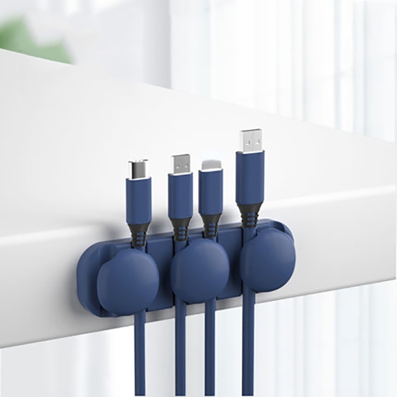 Dụng Cụ Quấn Dây Cáp Bằng Silicone Đa Năng Tiện Dụng