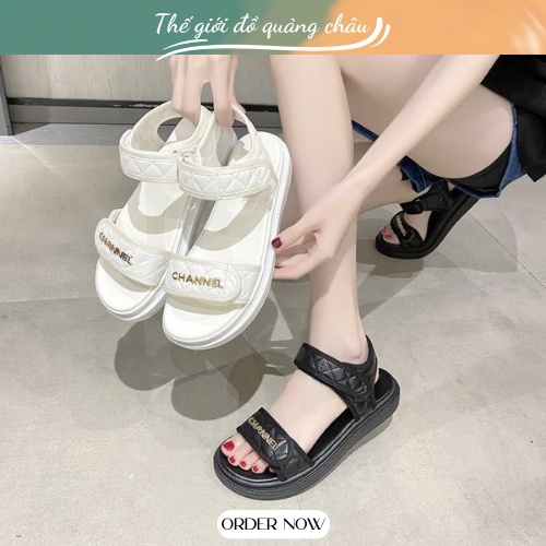 Sandal Thể Thao Đế Dày 3cm  Thời Trang Năng Động Cho Nữ Hàng CAO CẤP Quảng Châu (2101)