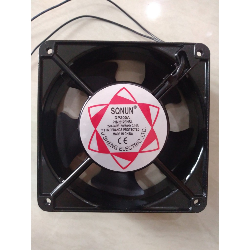 Quạt 220v 12x12 thường dùng tản nhiệt cho máy hàn
