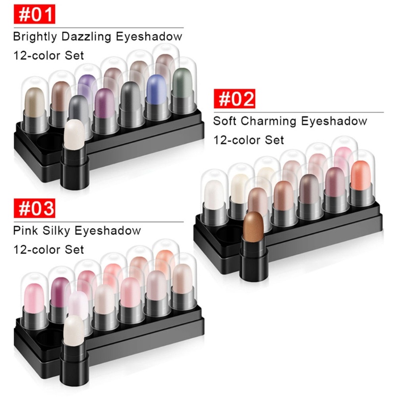 Phấn Mắt Dạng Bút Ánh Nhũ Lấp Lánh Bắt Sáng Kháng Nước Lâu Trôi