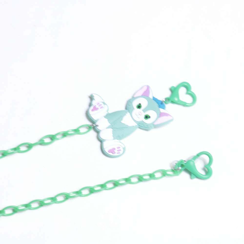 Dây Đeo Mắt Kính Bằng Acrylic Màu Kẹo Họa Tiết Hoạt Hình Chú Gấu Duffy Dễ Thương Cho Bé Trai / Gái WMES15H