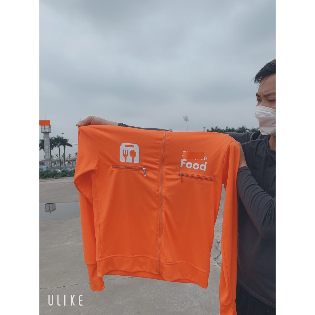 Áo Chống Nắng Hoodie Cam Shipeer