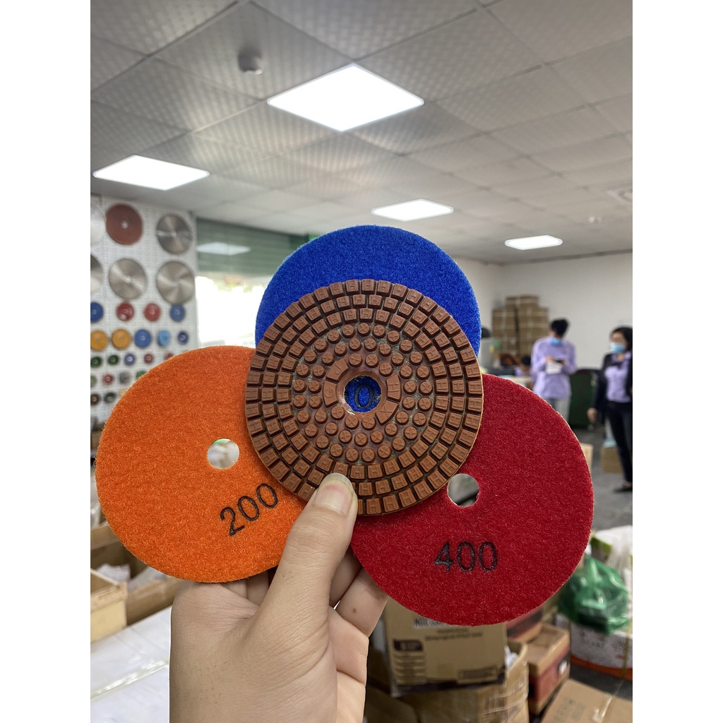 Đầu số đánh bóng- Đĩa đánh bóng sàn gạch đá, bê tông- Thích hợp sử dụng cho mọi loại sàn đá Granite, Marble. -smax29