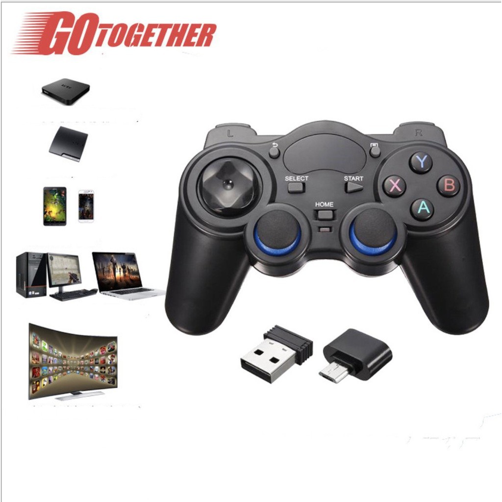 ✗✼Tay chơi game không dây Smart Gamepad Type C USB 850M 2.4Ghz  Giảm giá10%