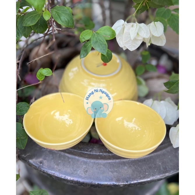 Bộ Tô+2 chén sứ Donghwa (Hàng Km Neslte)