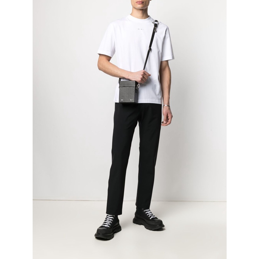 Túi hộp đeo chéo Heliot Emil leather strap bag ss21