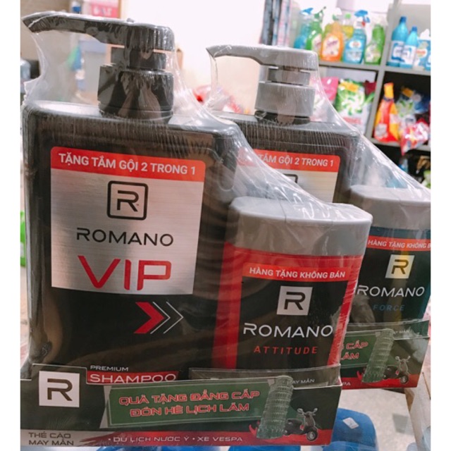 Dầu gội Romano