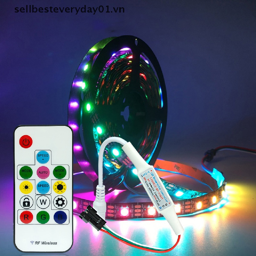 Điều Khiển Từ Xa Không Dây 14 DC 5 24V RGB WS2812 WS2811