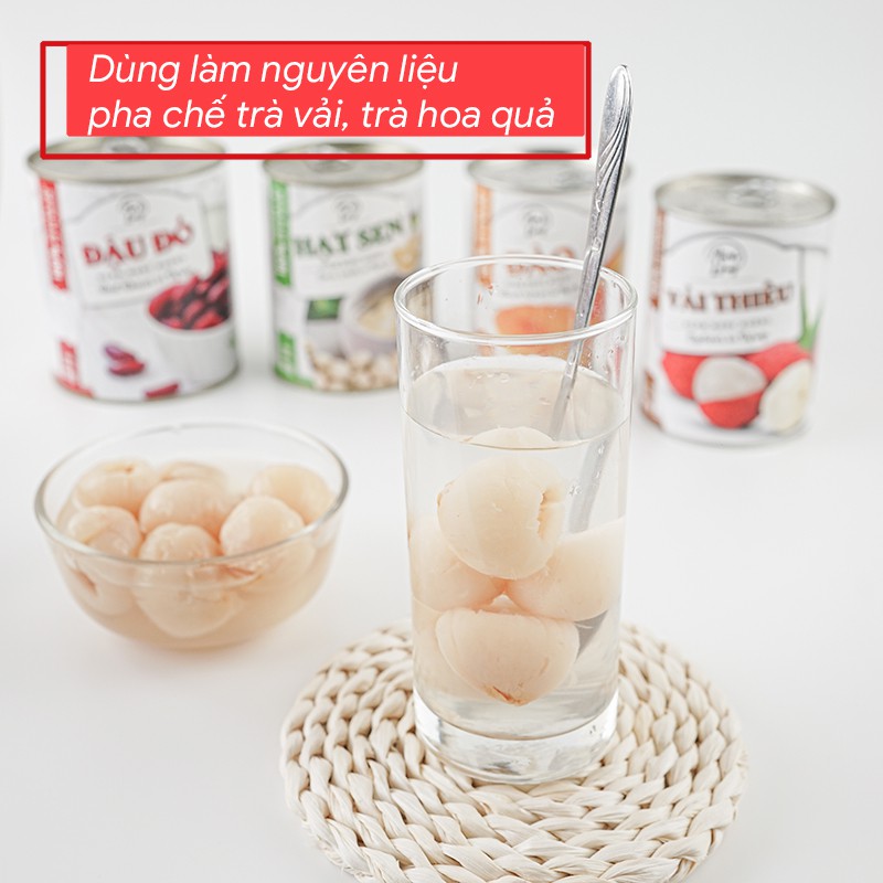 Vải Thiều Ngâm Nước Đường Lon 565 gram | BigBuy360 - bigbuy360.vn