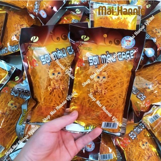 Gói sợi màu cafe cay cay