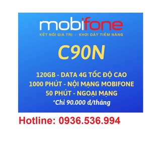 Mobifone C90N-Sim data vào mạng 4G-Sim nghe gọi miễn phí