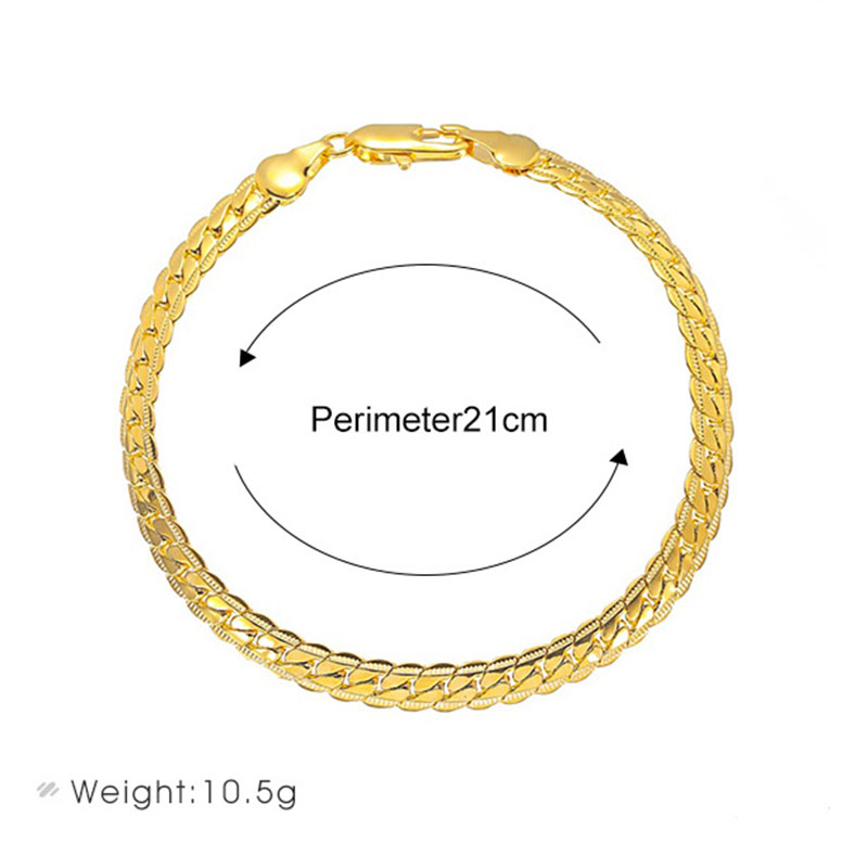 Vòng Tay Mạ Vàng 18k Thiết Kế Đơn Giản Thời Thượng Cho Nữ | BigBuy360 - bigbuy360.vn