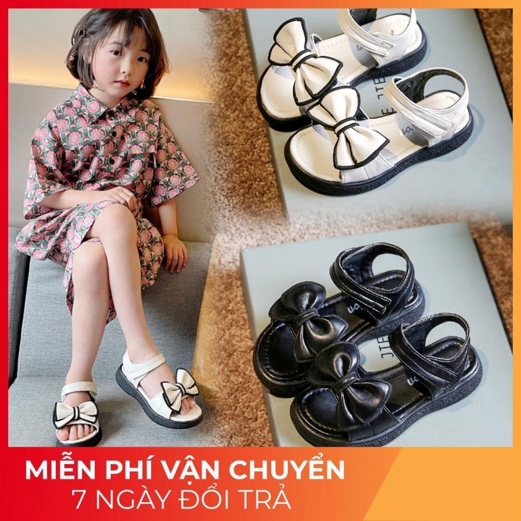 Dép sandal 2023 mã XJS-28 Quảng Châu cao cấp cho bé gái từ 3 đến 12 tuổi