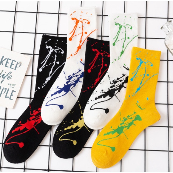 Vớ cao cổ vẩy mực Nam Nữ phong cách trẻ trung, năng động.