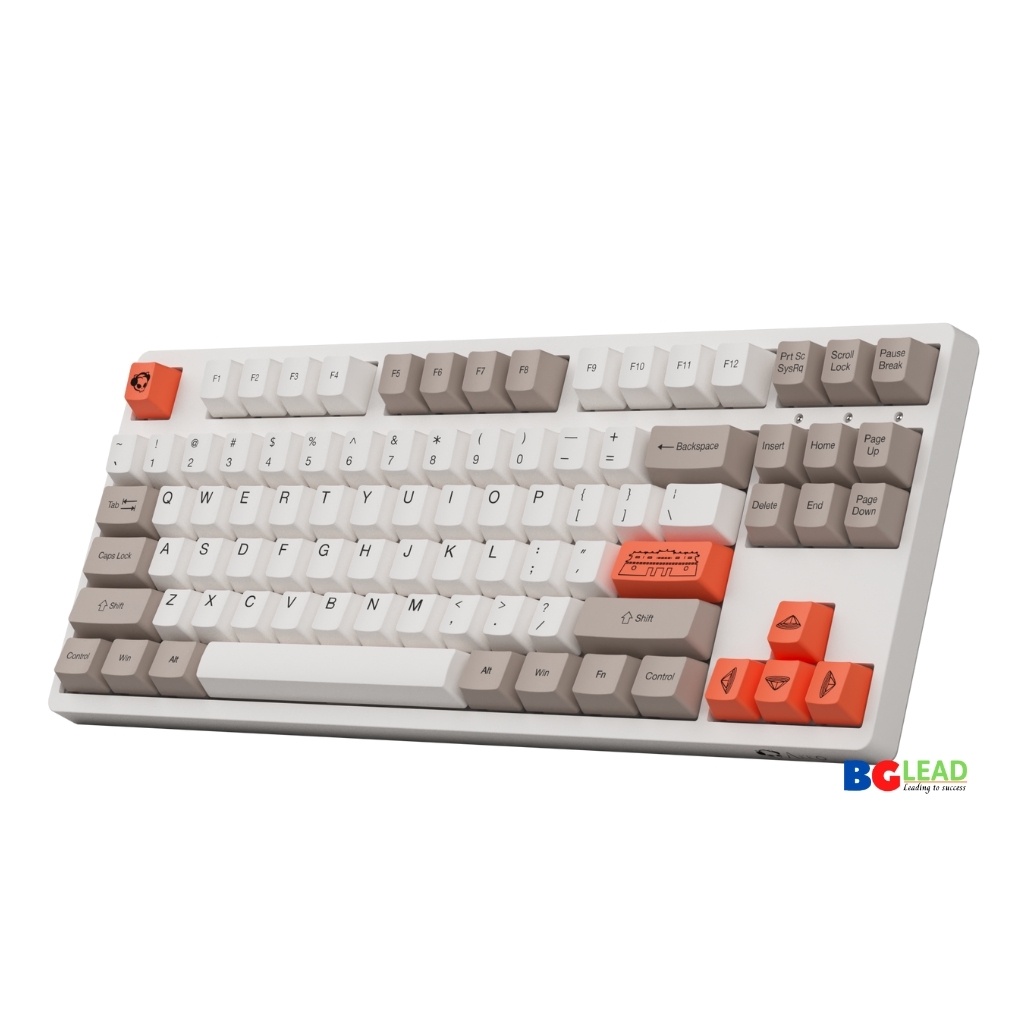 [Chính hãng] Bàn phím cơ AKKO 3087 V2 Steam Engine|Keycap Việt Nam| Foam tiêu âm chống ồn (Switch Blue|Orange|Pink V2)