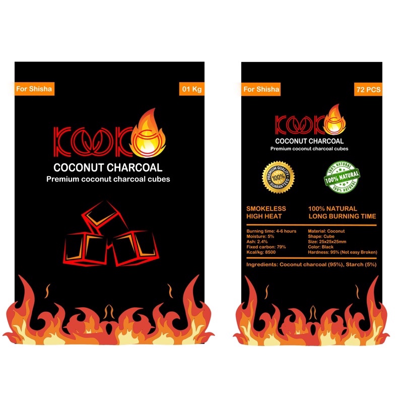 Than Dừa Loại Tốt Không Khói Thân Thiện Với Môi Trường
