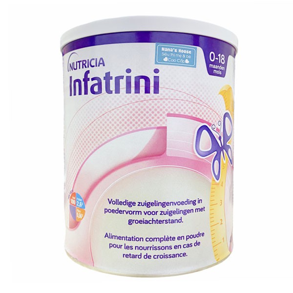 Sữa bột Nutricia Infatrini Đức – 400g (Từ 0-18 tháng)