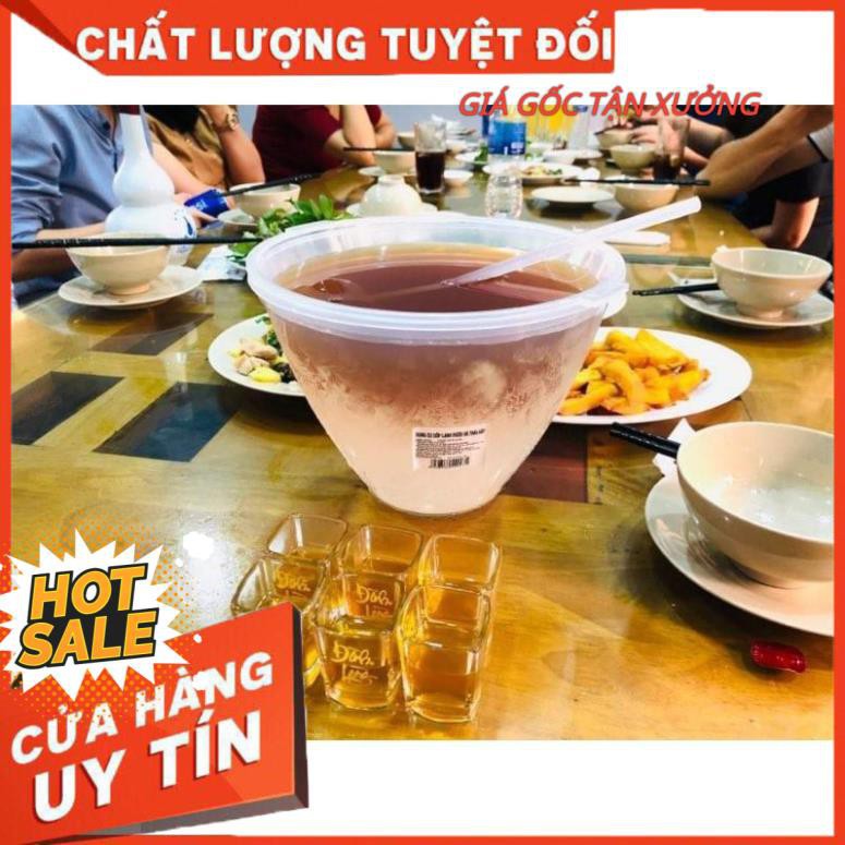 Bát Ướp RươuTặng Kèm Gáo Múc Việt Nhật , Bộ Ướp Lạnh Hoa Quả ,Đồ Ăn 1,2L Chất Liệu Nhựa PP Cao Cấp An Toàn Sức Khỏe