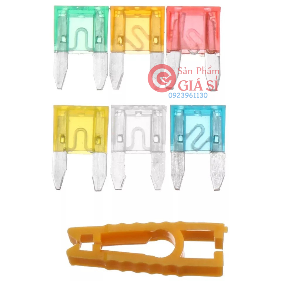 Hộp 120 cái cầu chì xe hơi đầu nhọn ❤️freeship❤️