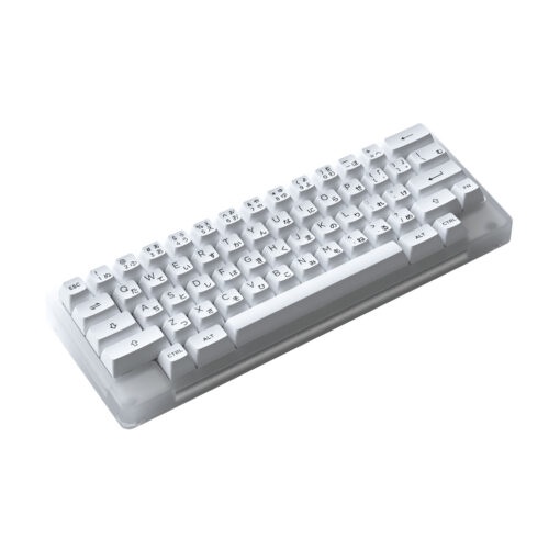 Bàn phím cơ AKKO ACR59 White/ Pink